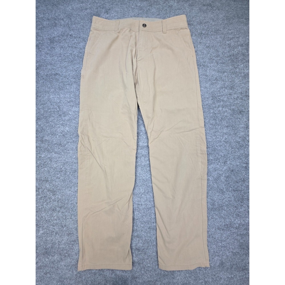 Kuhl SLAX Pants Men's 34 x 32 (FITS 32 x 31) Beige Stretch Chino
